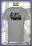tee shirt unisex  BMW iseta beige
