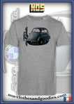 tee shirt unisex  BMW iseta bleu