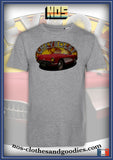 unisex t-shirt Chevrolet Corvette C1 red