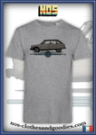 tee shirt unisex citroën Ami 8 beige profil 1974