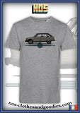 tee shirt unisex citroën Ami 8 beige profil 1974