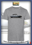 tee shirt unisex citroën DS 21 pallas "Profil"