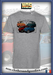 tee shirt unisex Fiat 500 "leggenda italiana"