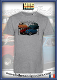tee shirt unisex Fiat 500 "leggenda italiana"