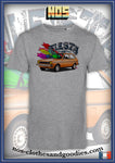 unisex t-shirt Ford Fiesta 1978 orange