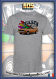 unisex t-shirt Ford Fiesta 1978 orange