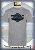 tee shirt unisex Honda prélude MK2 bleue