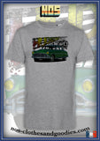 unisex t-shirt Hudson Hornet green 1951