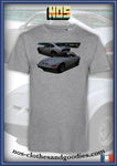 tee shirt unisex Opel GT 1900 blanche av/ar