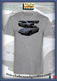 tee shirt unisex Opel GT 1900 blanche av/ar