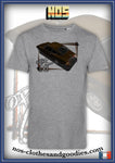 unisex t-shirt Opel GT 1900 brown 1973
