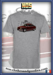Tee shirt unisex Panhard PL17 1961 rouge