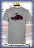 Tee shirt unisex Panhard PL17 1961 rouge