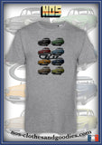 Tee shirt unisex Panhard PL17 multicolor