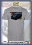 unisex t-shirt Peugeot 202 blue