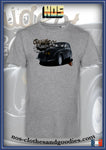 tee shirt unisex Peugeot 202 noire