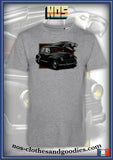 Tee-shirt unisex Peugeot 203 noire