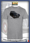 tee shirt unisex Peugeot 402 noire