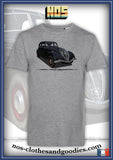 tee shirt unisex Peugeot 402 noire