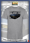 tee shirt unisex Peugeot 504 cabriolet 1974