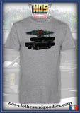 tee shirt unisex Pontiac GTO découvrable noire