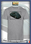 tee shirt unisex Renault 4cv verte arrière