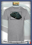 tee shirt unisex Renault 4cv verte arrière