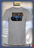 Tee-shirt unisex Renault 4cv trois moustaches