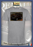 tee shirt unisex Renault 4cv red purple