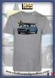 tee shirt Renault 5 L bleu 1974