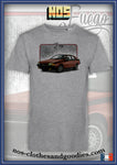 tee shirt Renault Fuego rouge 1984
