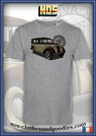 Tee shirt unisex Renault Juvaquatre bicolor