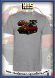 Renault super 5 t-shirt before/after 1986