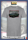 Tee shirt unisex  Simca 1000 1963 verte