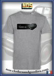 unisex t-shirt Simca rounded elysèe gray 1959