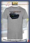 Simca Ariane 4 gray 1957 unisex t-shirt