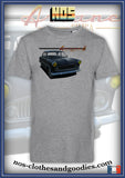 Simca Ariane 4 gray 1957 unisex t-shirt