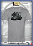 unisex t-shirt VW beetle and dashboard 2