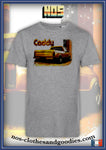 Tee-shirt unisex VW caddy orange '80