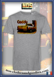 Tee-shirt unisex VW caddy orange '80