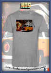 Tee-shirt unisex VW go to travel T2