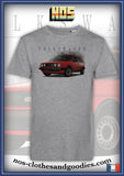tee shirt unisex VW Golf 2 GTI rouge