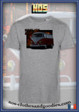tee shirt unisex VW Combi / van rouge