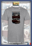 unisex t-shirt VW combi split 1965 front/rear