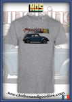 tee shirt unisex VW cox cab 1600  sunshine 1979