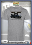 tee shirt unisex VW cox cabriolet grise