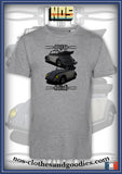 tee shirt unisex VW cox cabriolet bi ton 1959