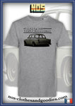 tee shirt unisex VW notchback type 3 blanc perle arrière