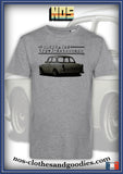 tee shirt unisex VW notchback type 3 blanc perle arrière