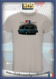 tee shirt unisex AMC PACER bleue arrière